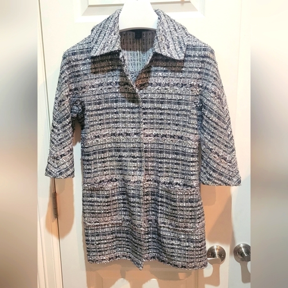 St. John tweed coat  size 4 - Picture 1 of 9